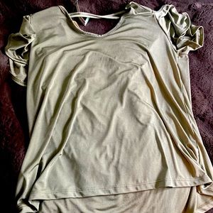 Hummingbird cold Shoulder knot top